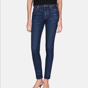 Khaite Kassandra mid-rise skinny jean